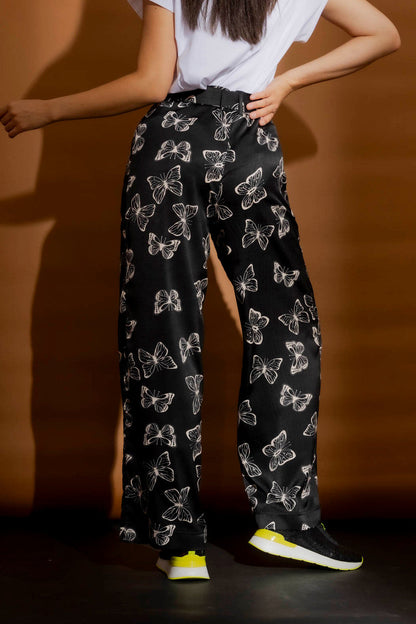 Butterfly Belt Cleo Pants