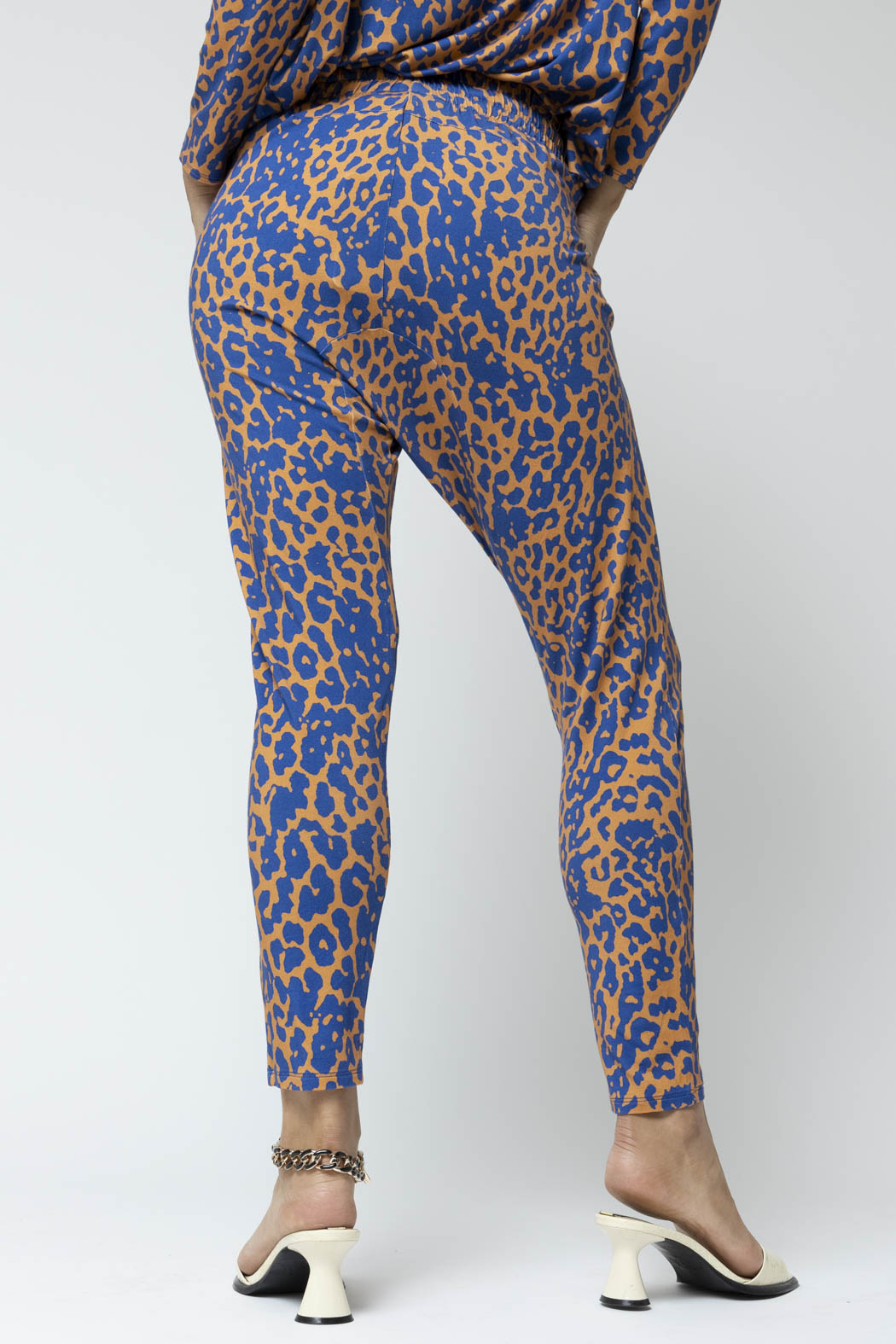 Blue Yellow Bamboo Droppie - Final Sale