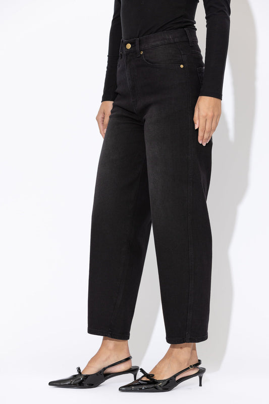 Black Barrel Jean