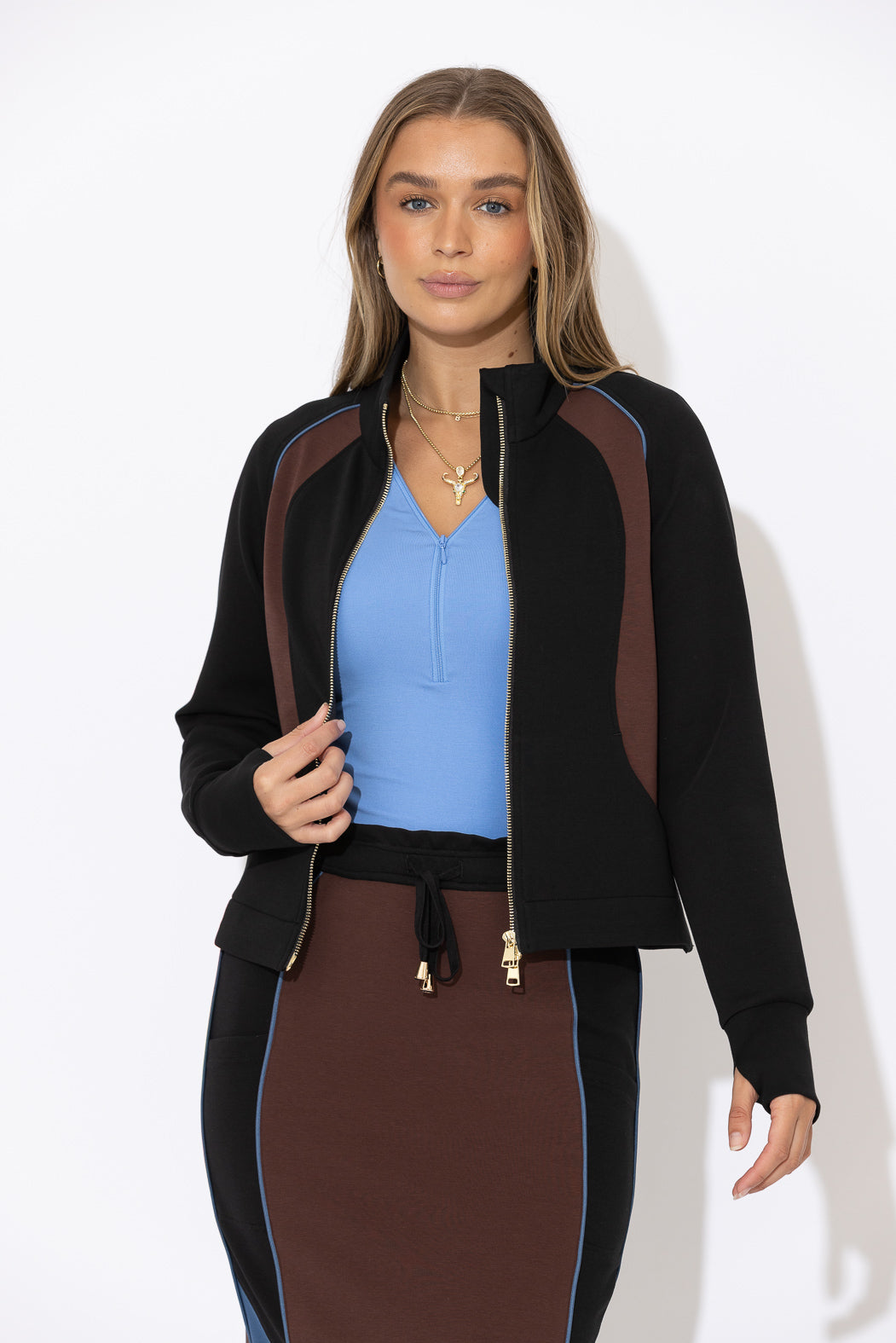 Black Scuba Movement Jacket