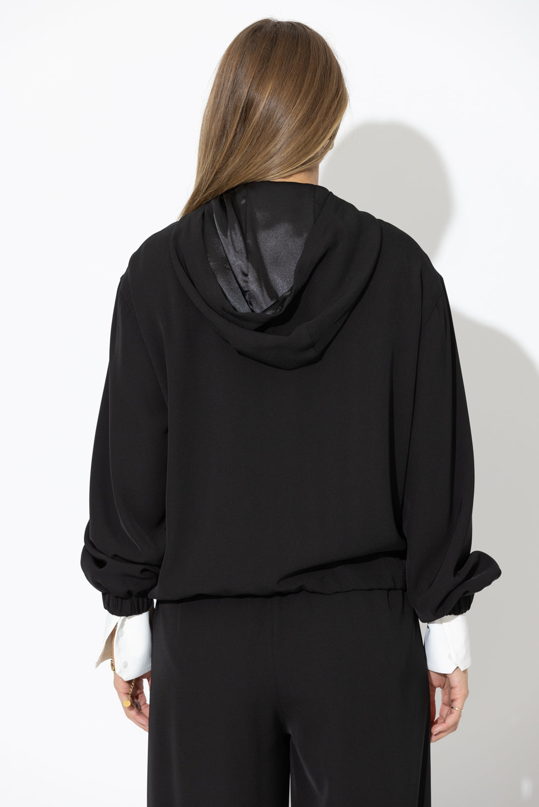 Black Drape Sport Jacket