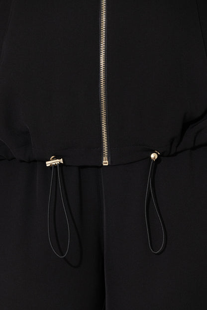 Black Drape Sport Jacket