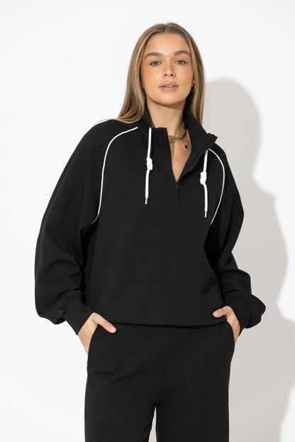 Black Scuba Hamptons Jumper