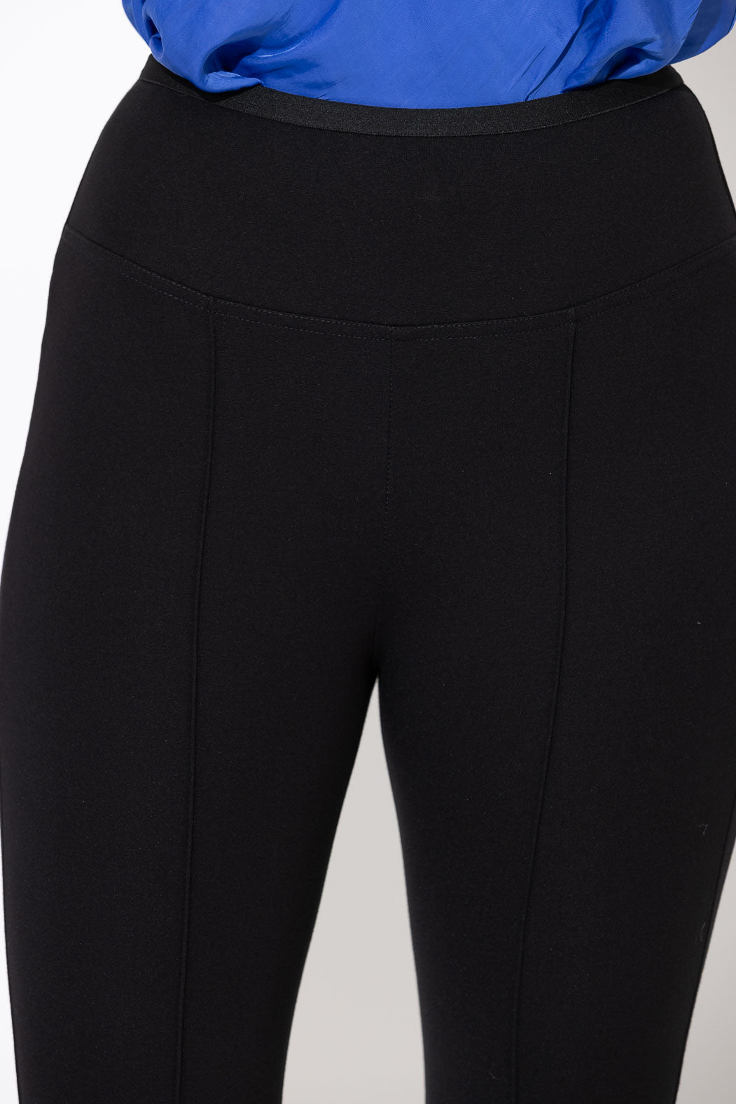 Black Ponte Pintuck Miracle Flare Pant