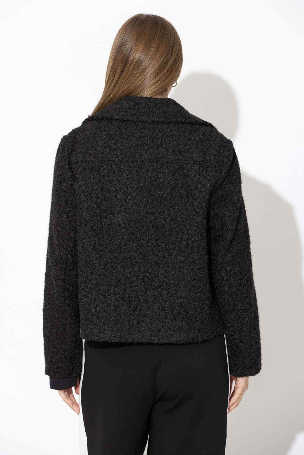 Black Soft Touch Carrington Jacket