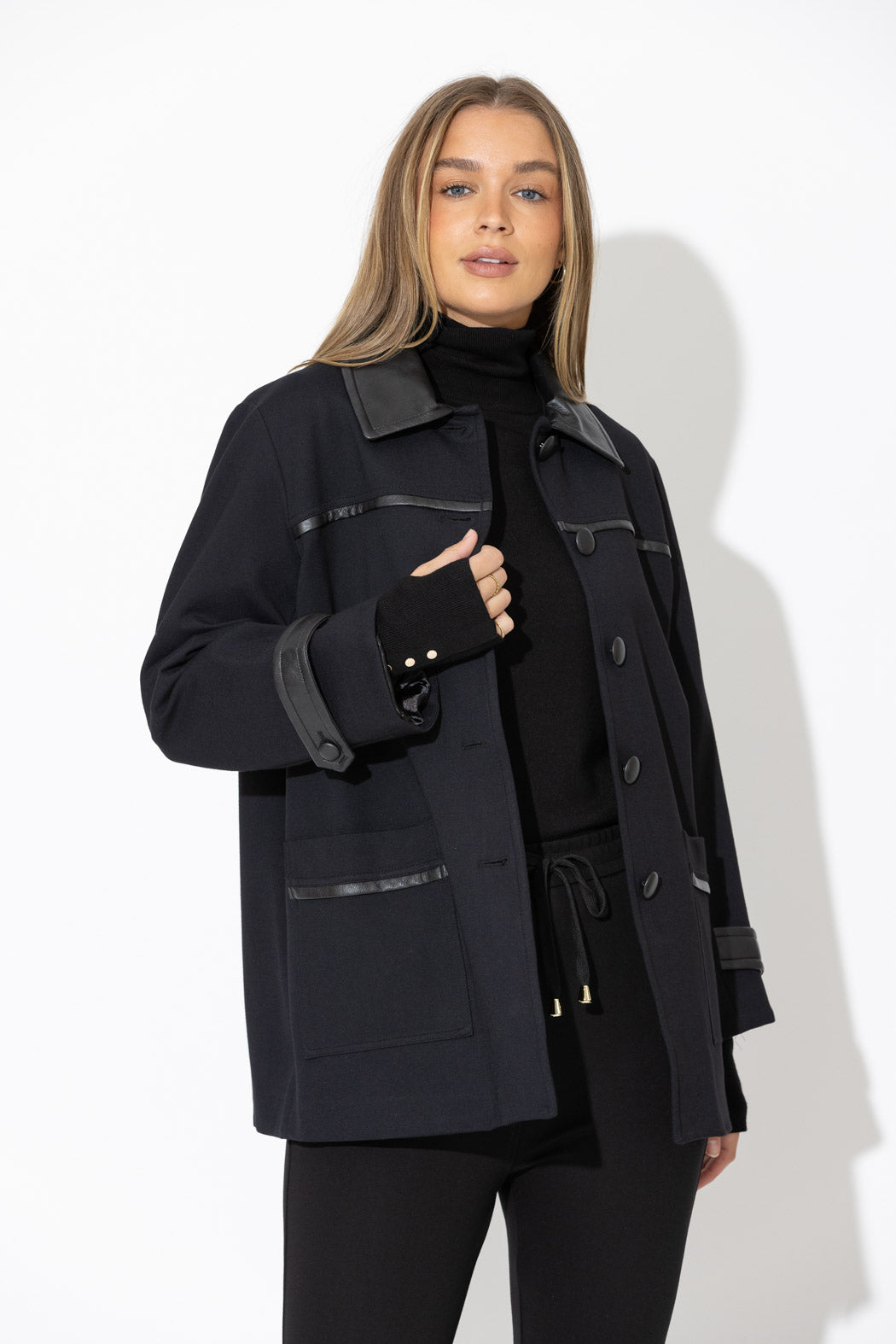 Black Ponte London Coat