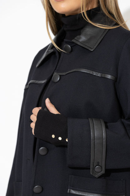 Black Ponte London Coat