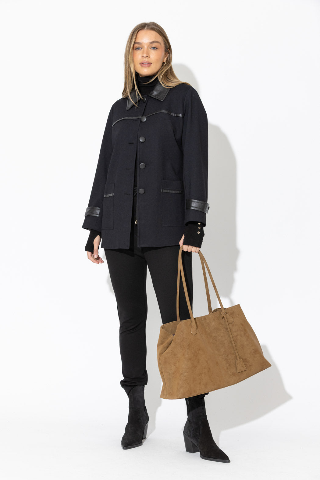 Black Ponte London Coat