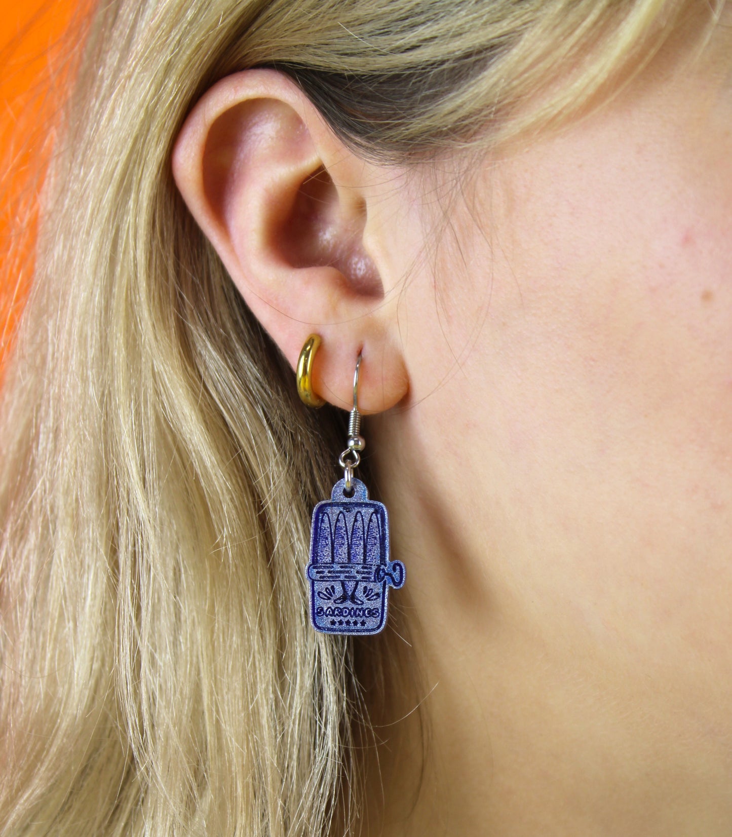 Tin O' Sardines Earrings