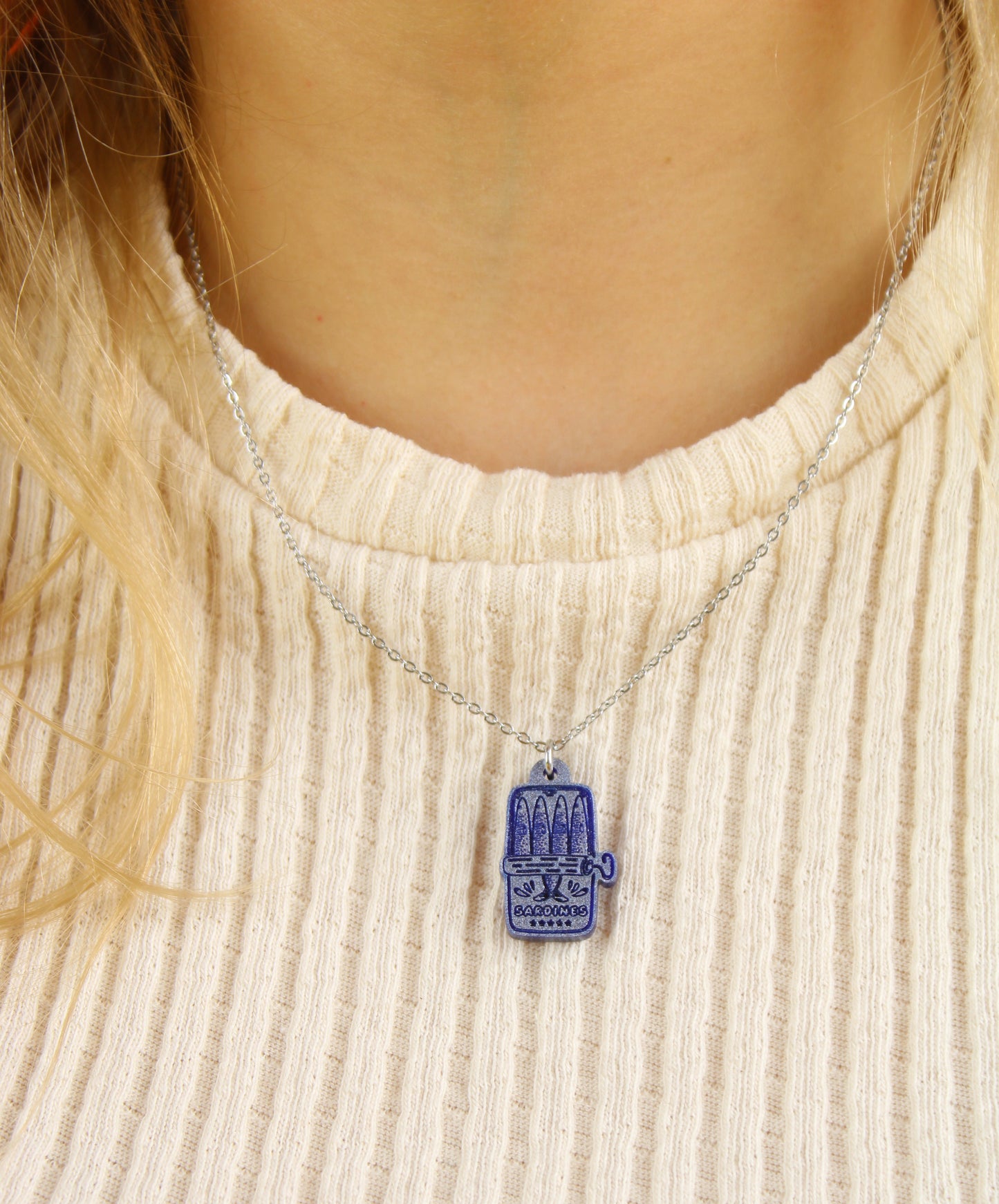 Tin O' Sardines Necklace