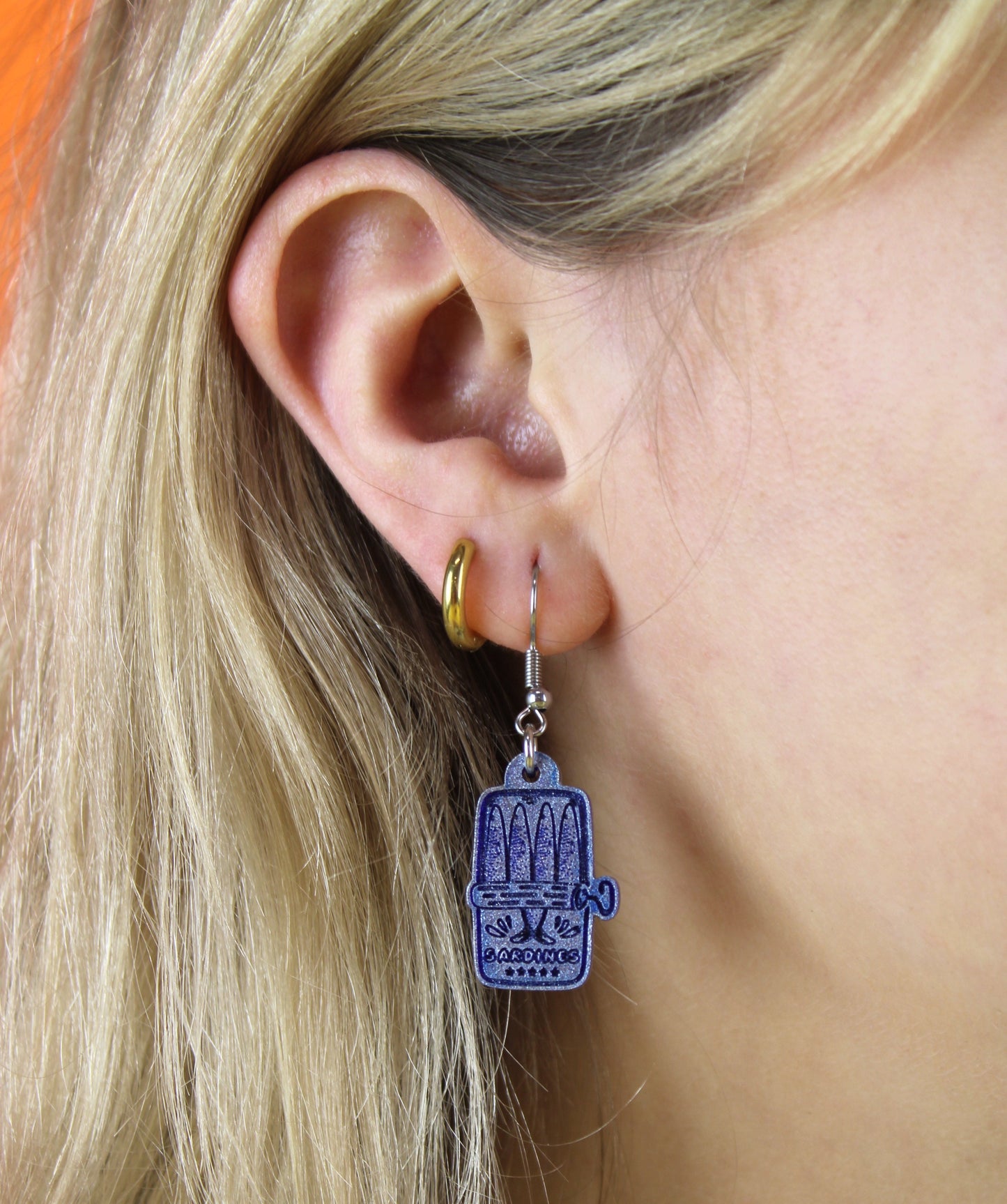 Tin O' Sardines Earrings