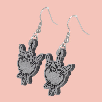 Three of Swords Earrings