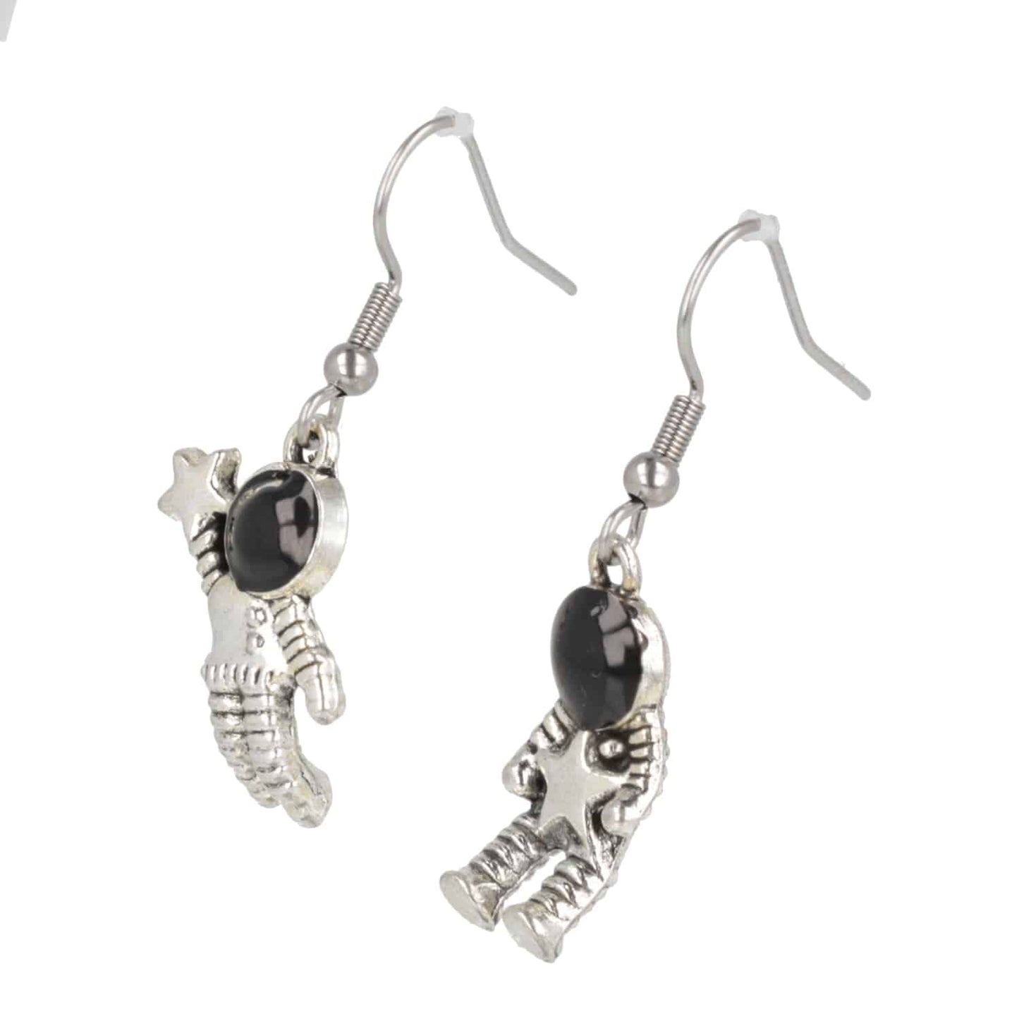 To Infinity Astronaut Earrings