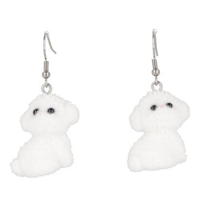 Totally Bichon Earrings