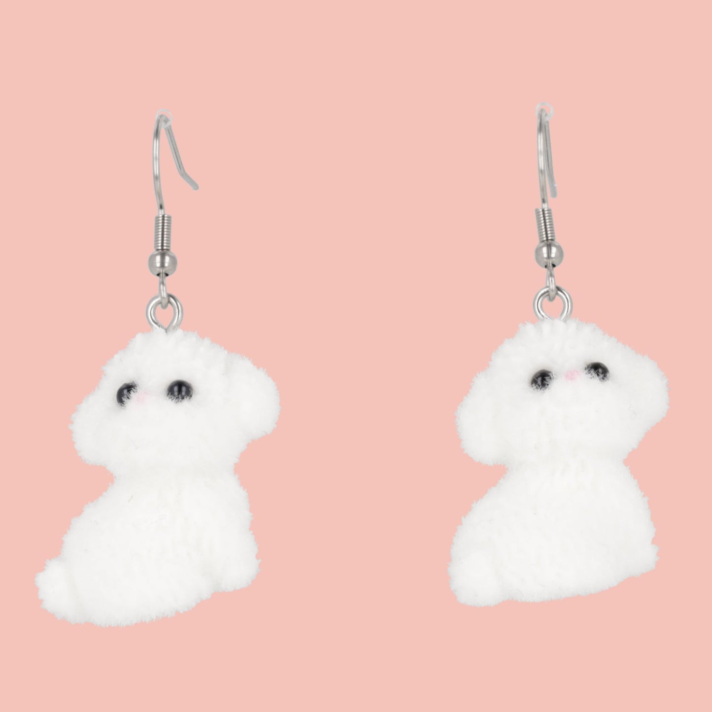 Totally Bichon Earrings