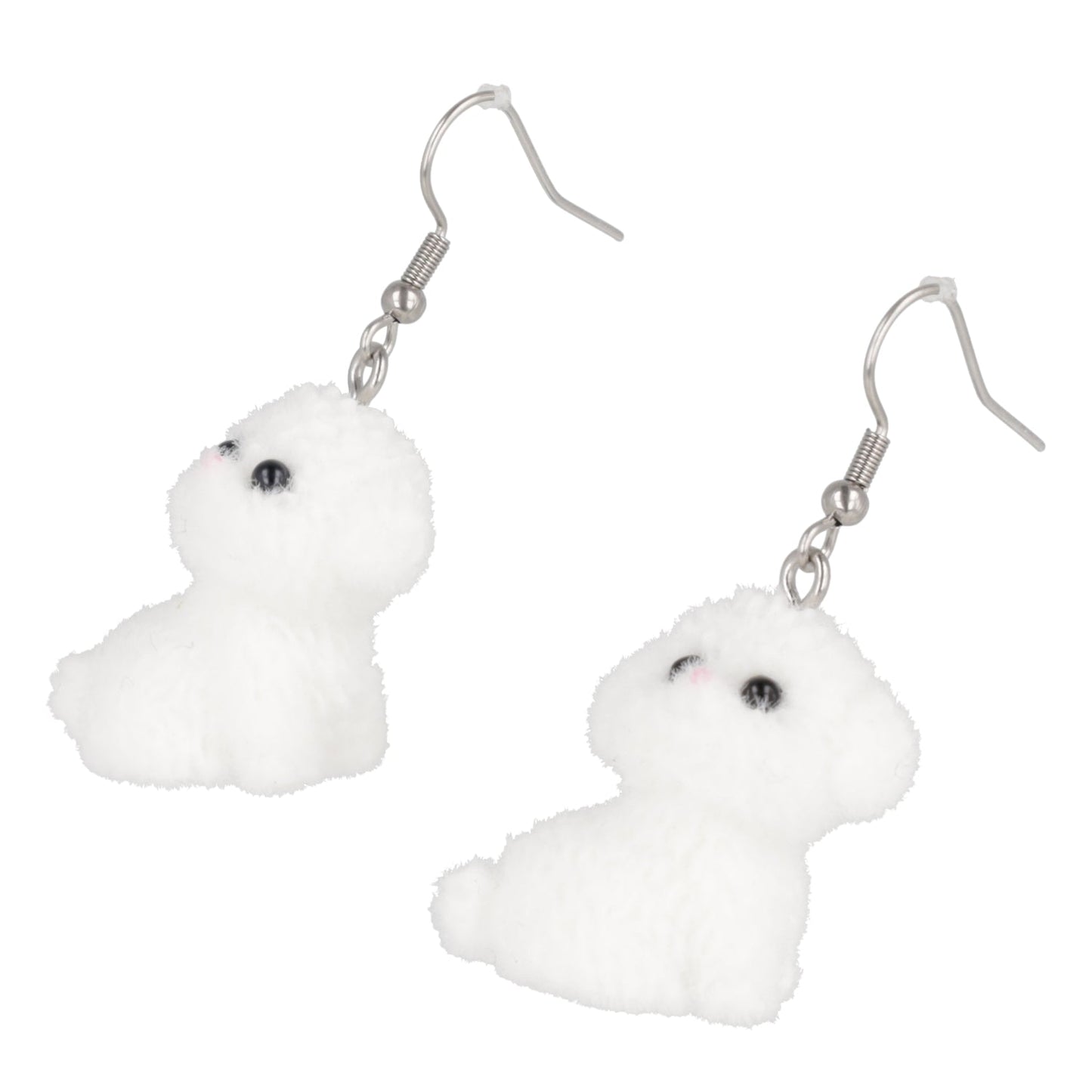 Totally Bichon Earrings