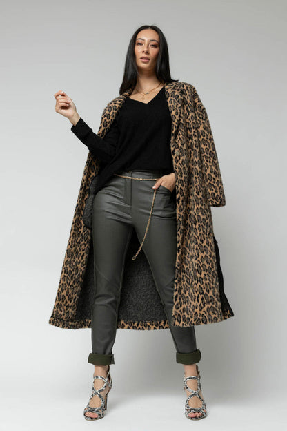 Black Lurex V Neck Jumper