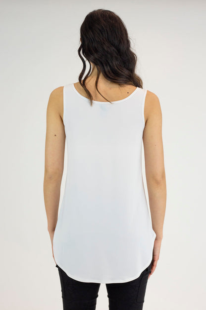 Black and Ivory Layering Cami 2 Pack - 80 cms